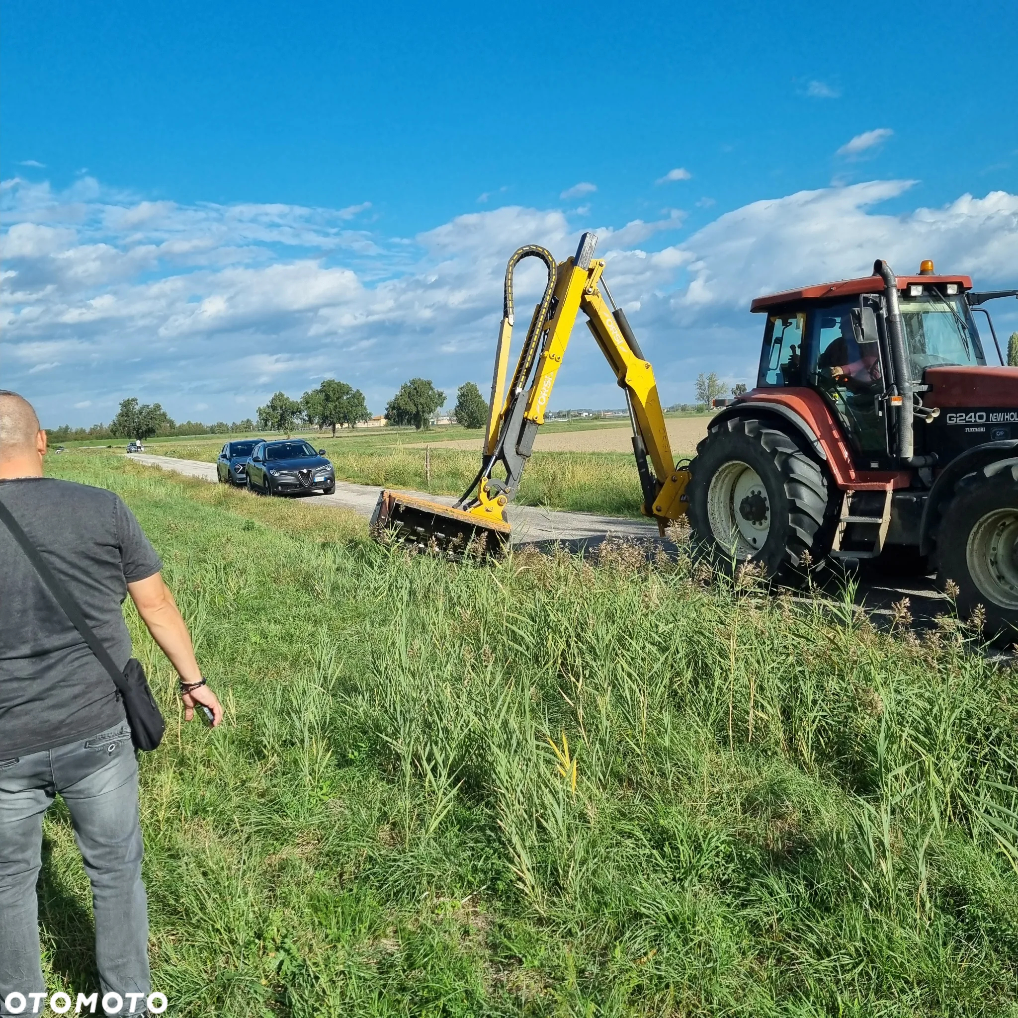 Inny Nowa włoska kosiarka wysięgnikowa 6m, ramię ORSI, feri, - 4