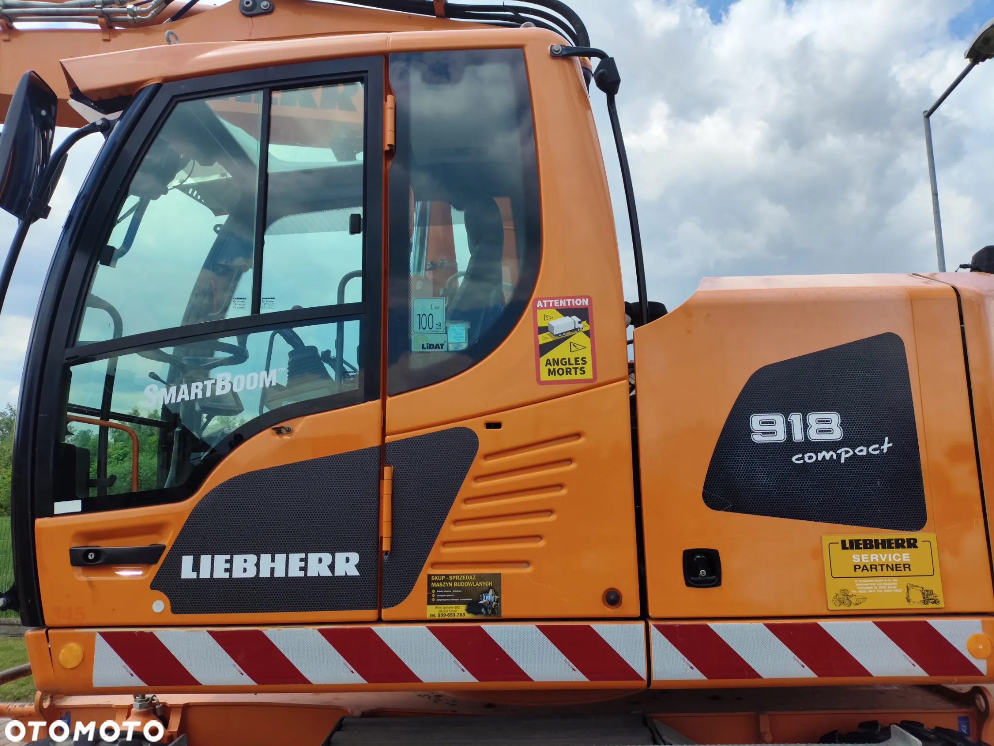 Liebherr A 918 COMPACT / BEZ DPF I ADBLUE / SPROWADZONA / KOPARKA KOŁOWA / 10 000 MTG / KOMPLET ŁYŻEK / - 20