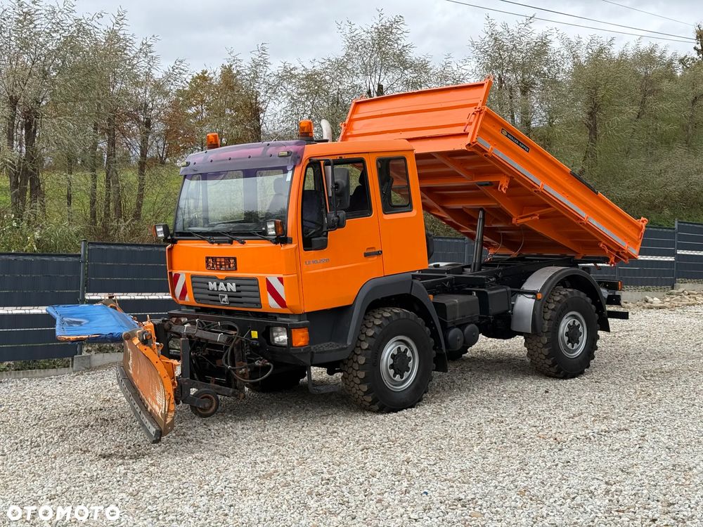 MAN * MAN 10-220 * Kiper Wywrotka Meiller * 4x4 * Zimowe Utrzymanie * Unimog * - 17