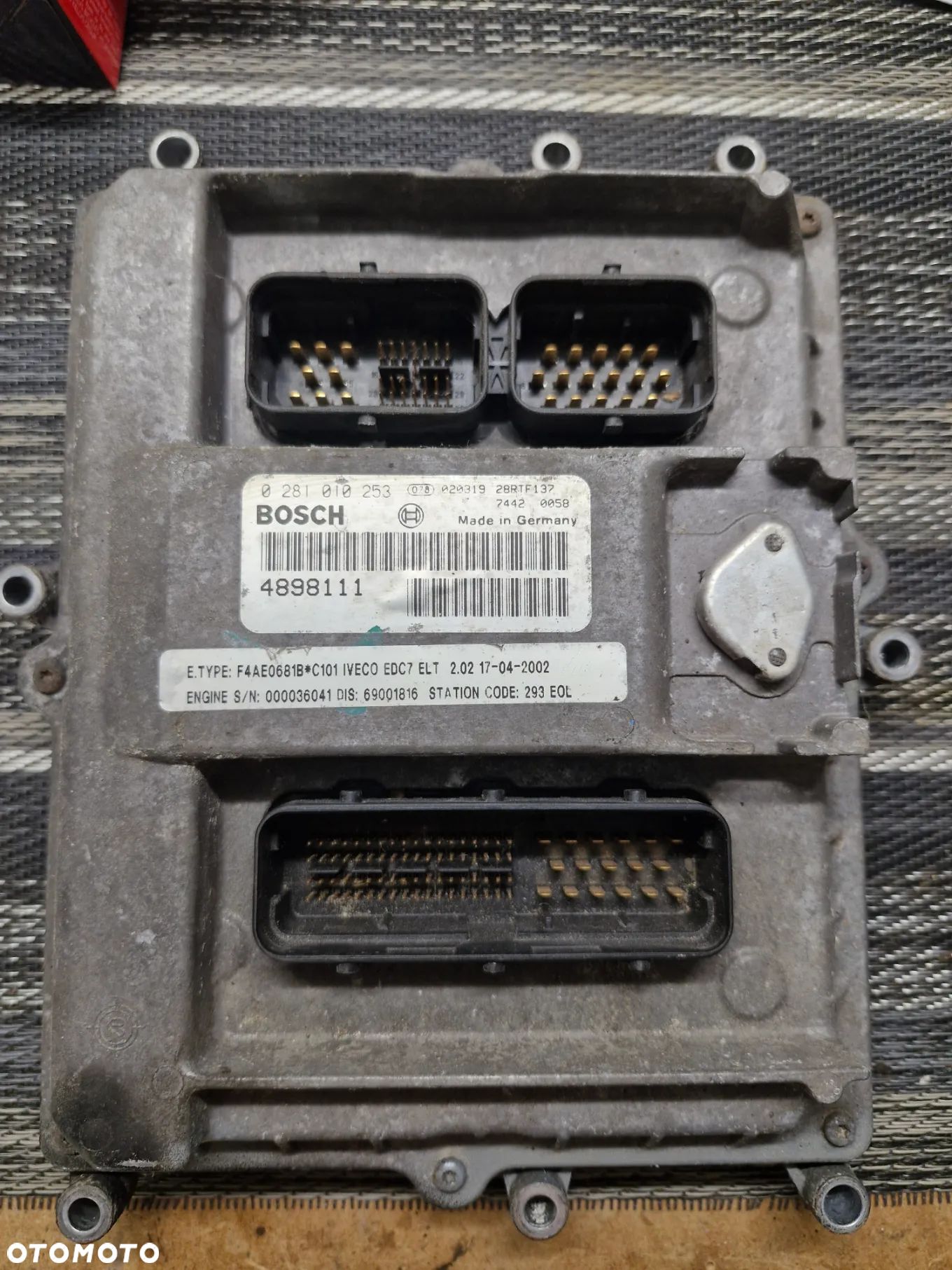 STEROWNIK IVECO STRALIS 0281010253 4898111 - 1