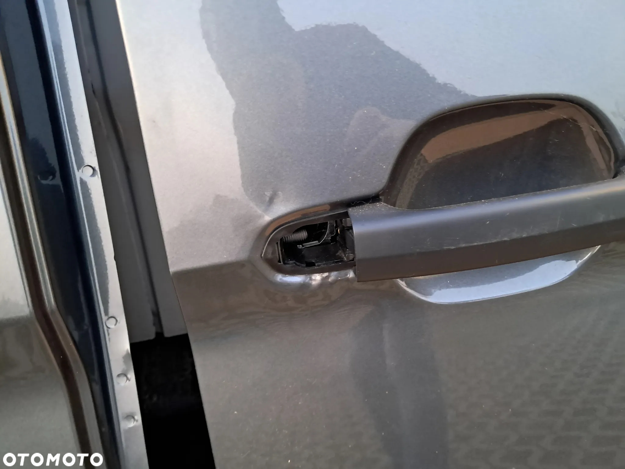 drzwi tył tylne prawe lewe skrzydełka VW Crafter 7C Man Tge szare siwe - 6