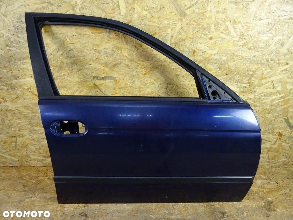 DRZWI PRAWY PRZÓD PRAWE PRZEDNIE BMW E39 sedan lak: montrealblau metallic 297/5 - 1