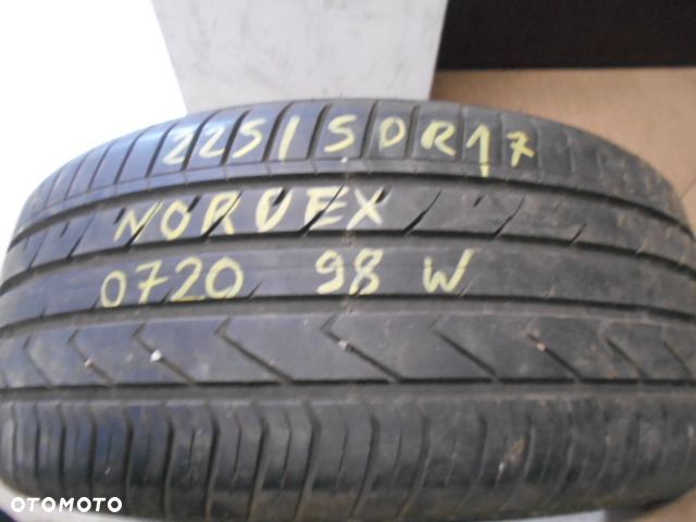 Opona pojedyńcza 225/50r17 nordexx ns 9000 7,5mm lato - 1