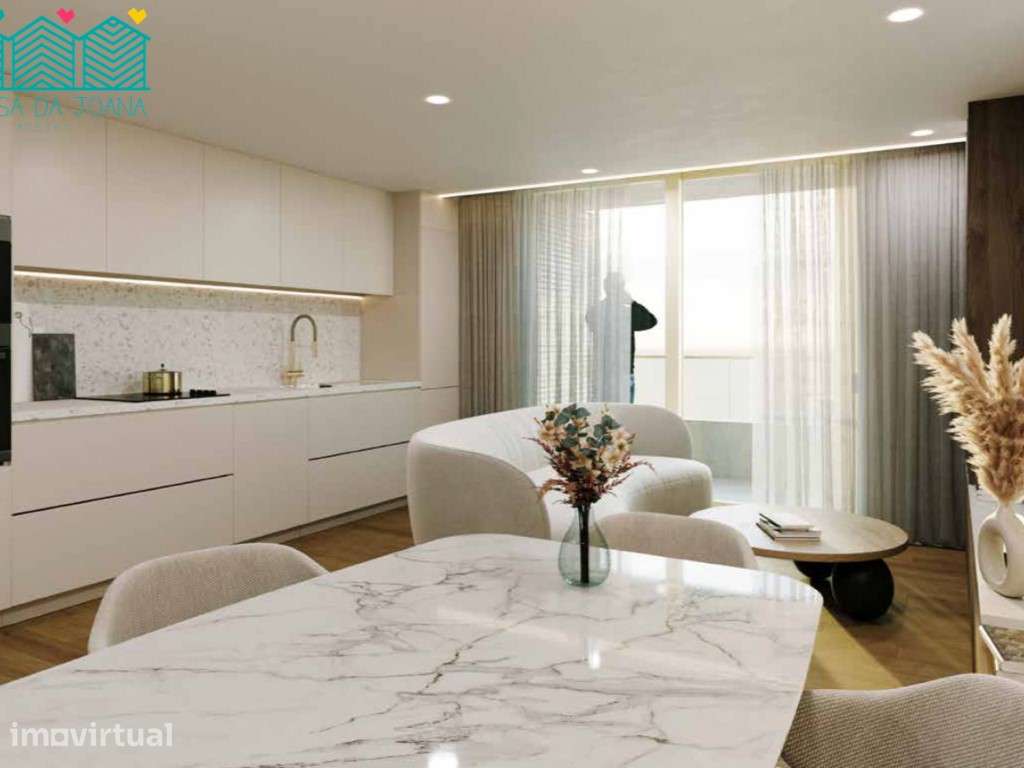 Apartamento T1 com Lugar de Garagem em Esgueira