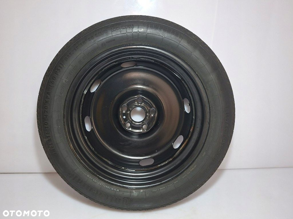 VW TIGUAN 5N 2015r. KOŁO DOJAZDOWE 14580 R18 4Jx18 5N0601027E SUPER STAN - 11