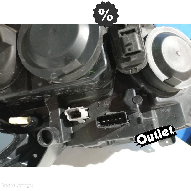 R015665C1 FAROL ESQ OPTICAS PARA RENAULT CLIO III COLLECTION 09-12 PRETO - 3