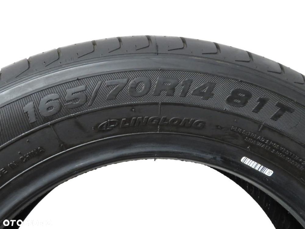 2X 165/70R14 OPONY LETNIE LINGLONG GREEN-MAX HP-050 DATA PRODUKCJI: 2021, OPONY DEMO - 2