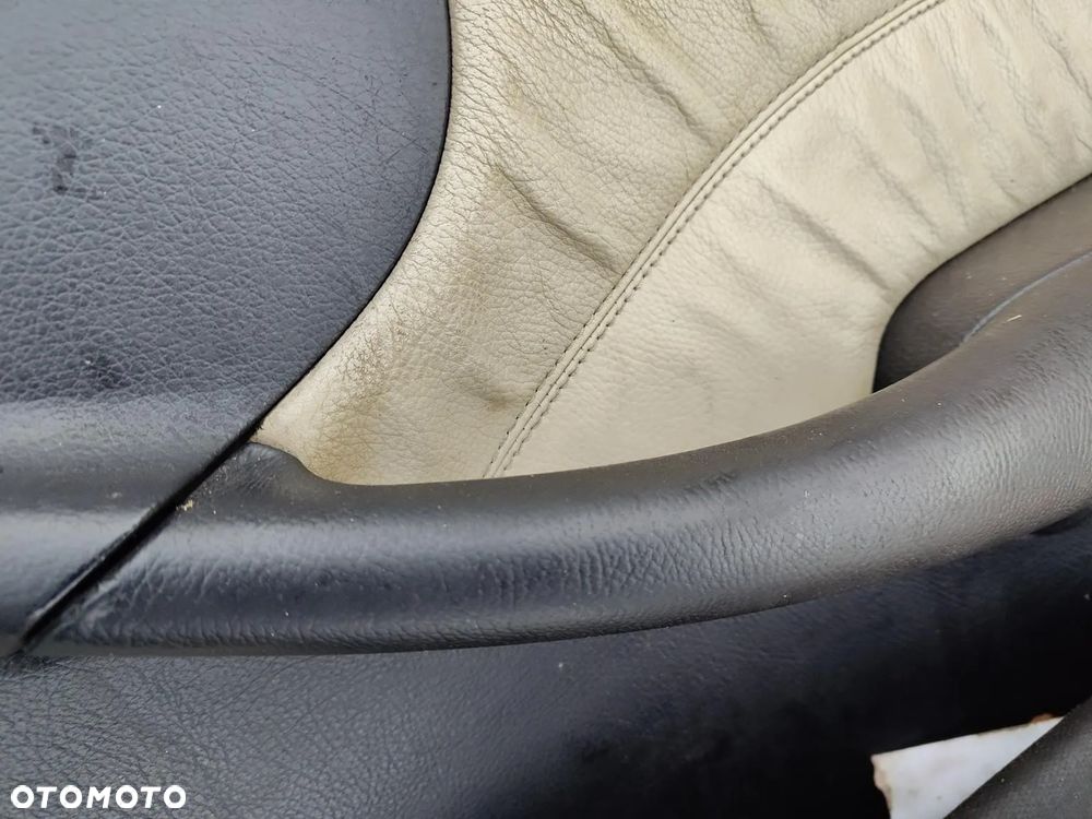 MERCEDES W209 CLK CABRIO BOCZEK TAPICERKA PRAWY PRZÓD PRZEDNI SKÓRA - 7