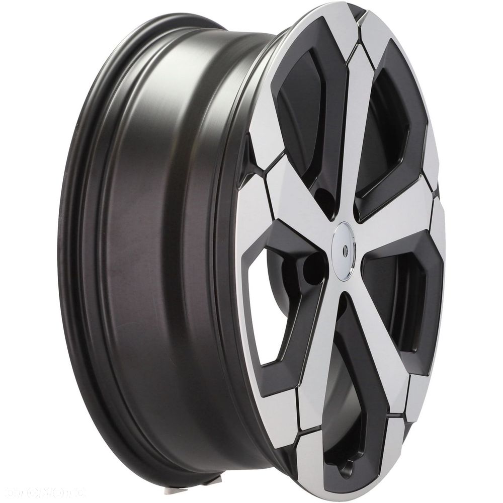 4x Felgi 17 m.in. do DACIA Duster I II Bigster NISSAN Juke F15 F16 Qashqai RENAULT - Y1274 - 5