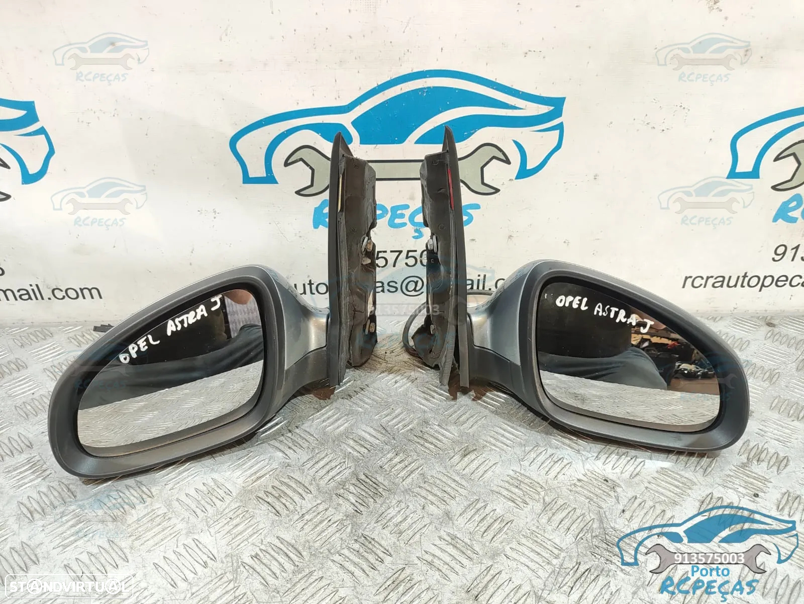 Conjunto Retrovisores / Espelhos Opel Astra J P10 - Eletrico | Capa - 15