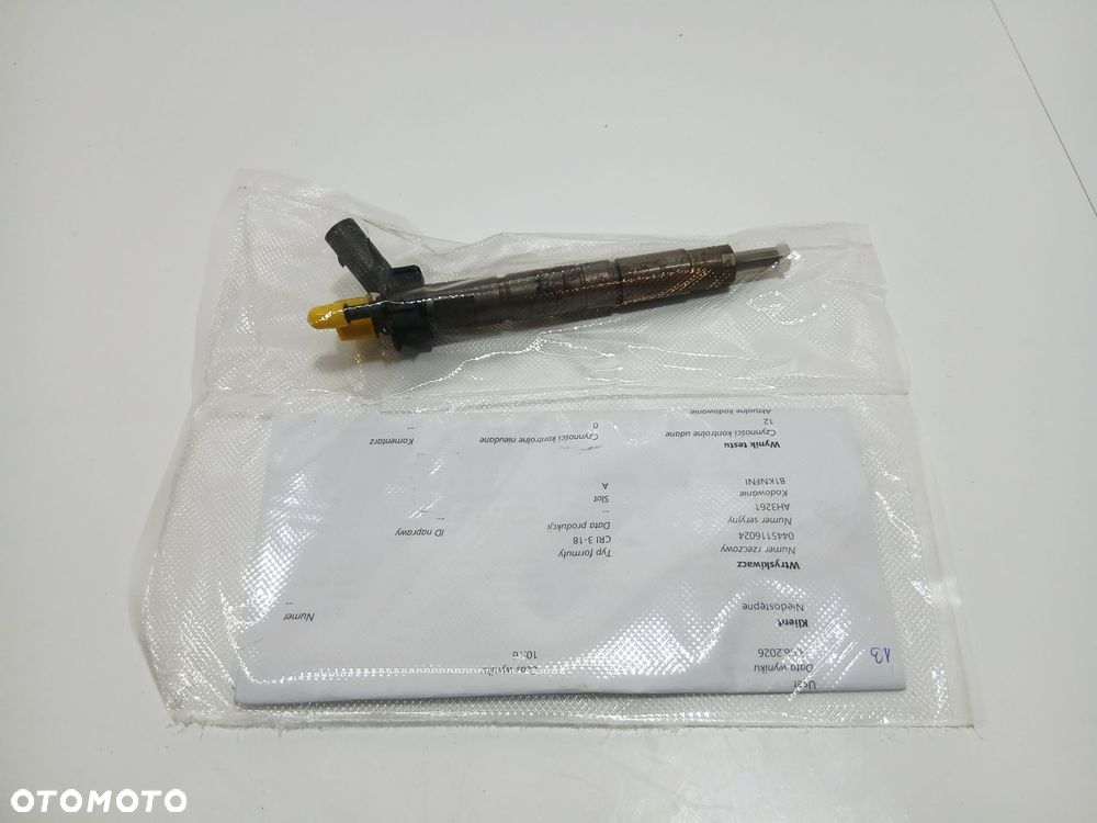 WTRYSKIWACZ BMW F10 2.0 D 0445116024