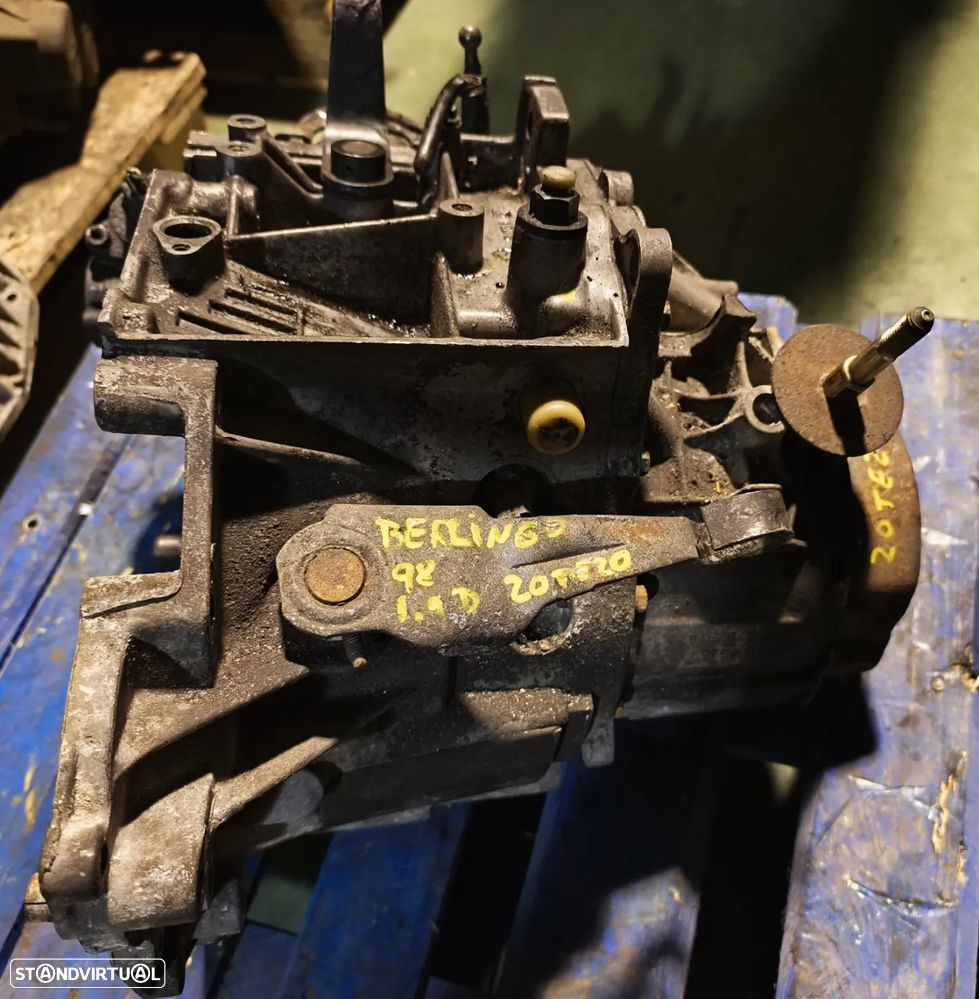 CAIXA DE VELOCIDADES PEUGEOT PARTNER CITROEN BERLINGO 1.9D 20TE49 20TE20 - 1