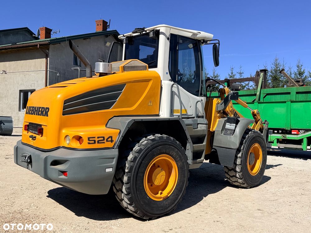 Liebherr Ładowarka Liebherr L524 KLIMA łyżka2,5m3+widły bezAdblue i Dpf szybkozłącze hydr. Cat Caterpillar 924K  924H  930K Volvo L60H / L70H Komatsu WA200-8 WA270-8JCB 426 427 - 12