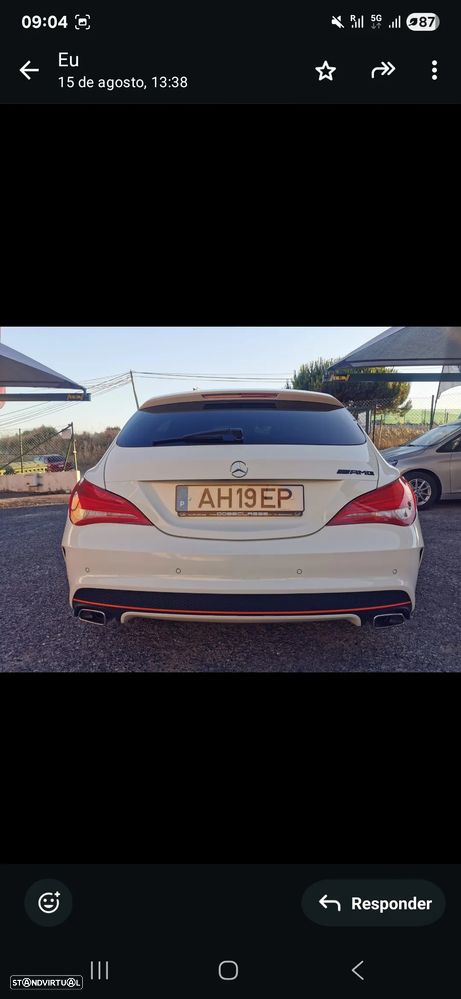 Mercedes-Benz CLA 220 Shooting Brake (CDI) d 7G-DCT Orange Art Edition - 11