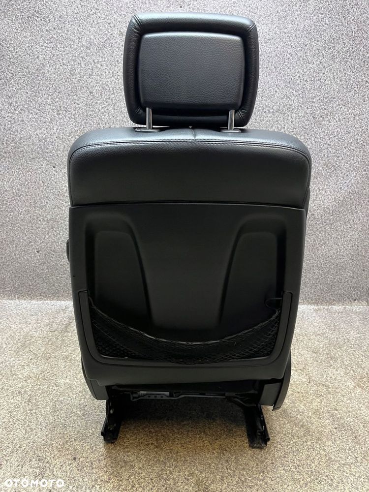 Fotel pasazera prawy przod przedni grzany skora Airbag Mercedes ML W164 - 6