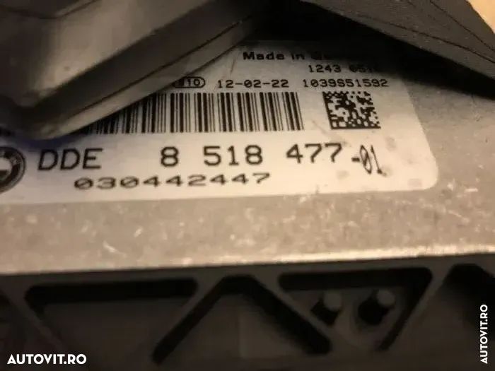 Kit (Chit) pornire calculator ecu cas4 cheie bmw F10 F30 F11 F25 cod 8518477 - 2