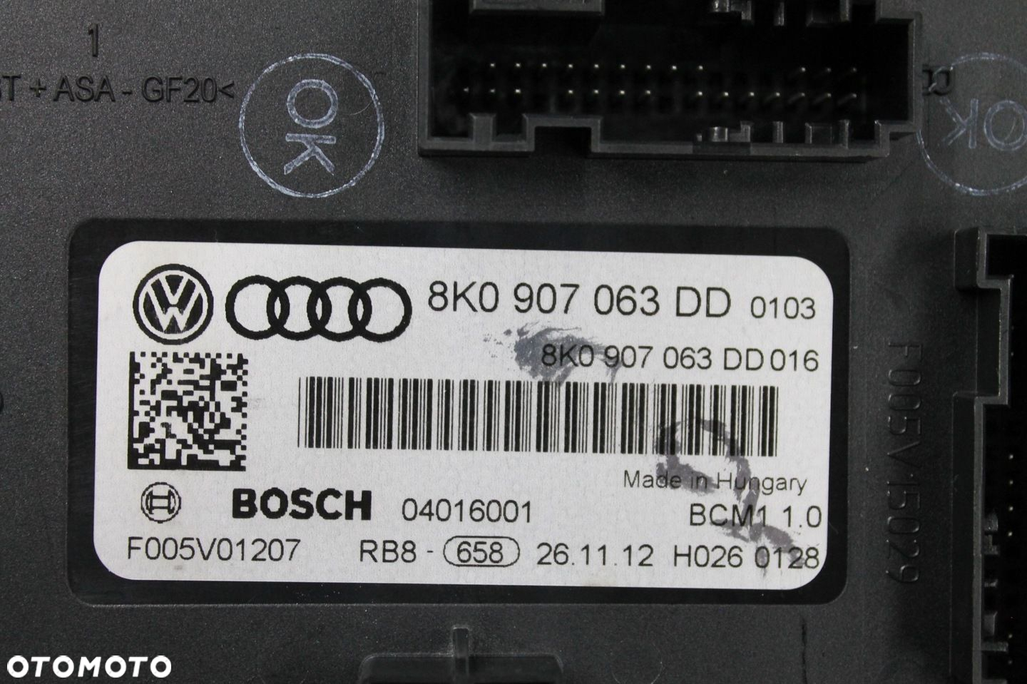 AUDI A4 B8 LIFT 3.0 TDI CDUC ZESTAW STARTOWY LICZNIK STEROWNIK 8K5907401G - 6