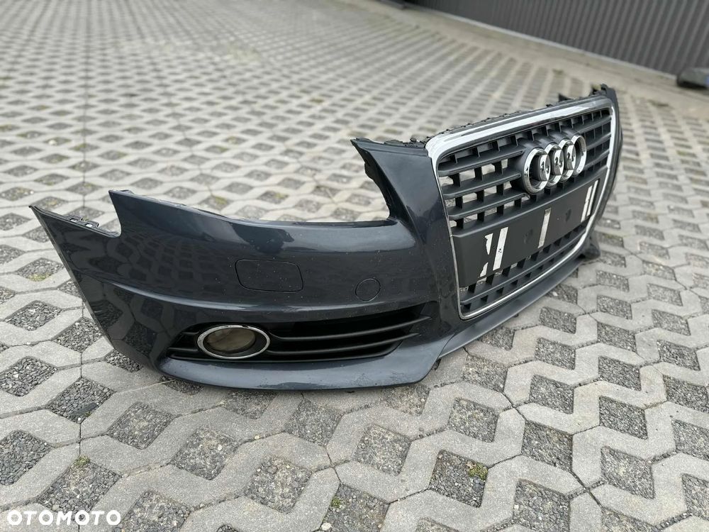 Audi A4 B8 S-Line Zderzak Przód Przedni LZ7H kompletny ładny Xenon 08-11r. - 2