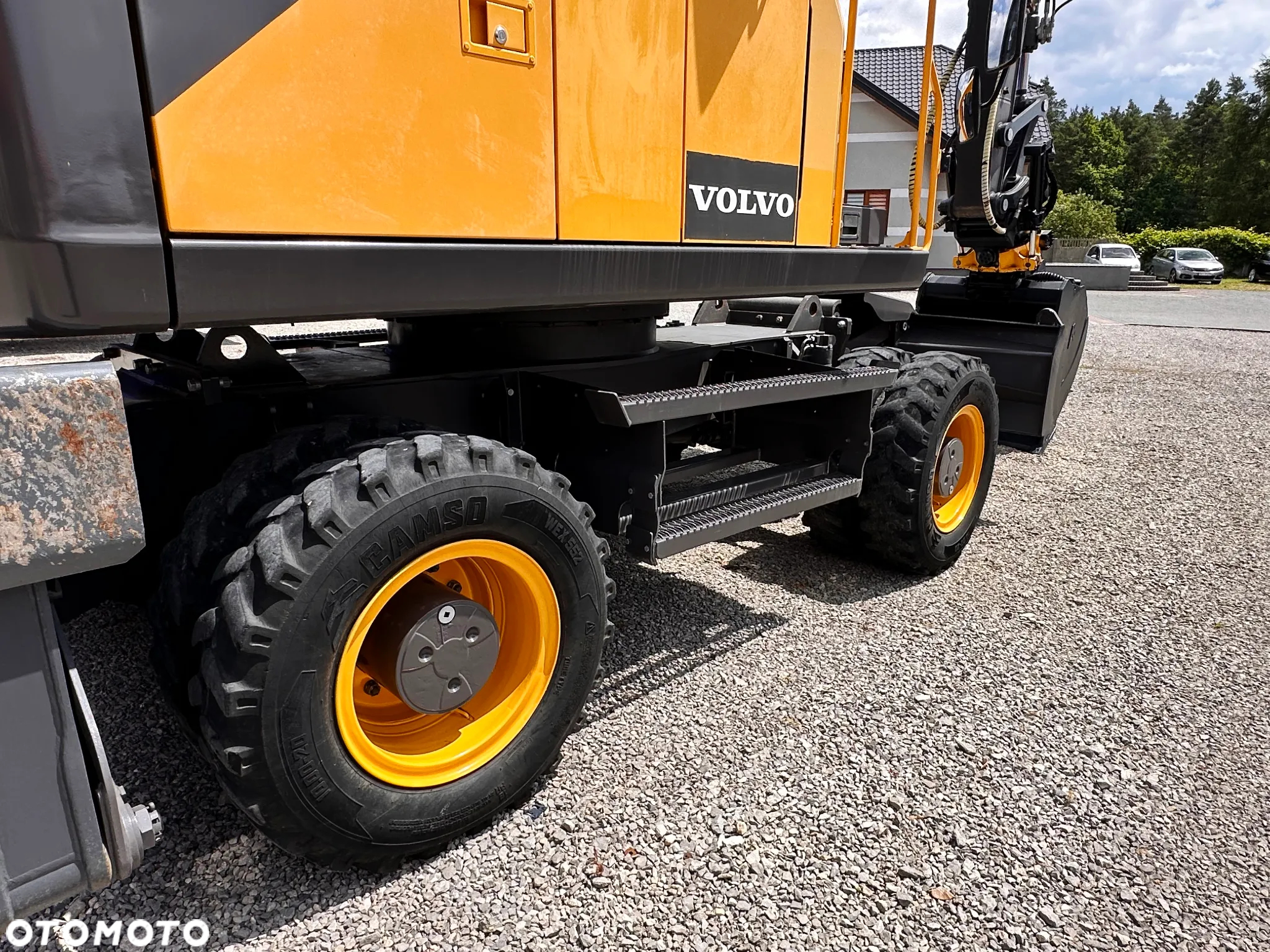 Volvo EW160 E / ROTOTILT ENGCON / PŁUG+PODPORY / - 7