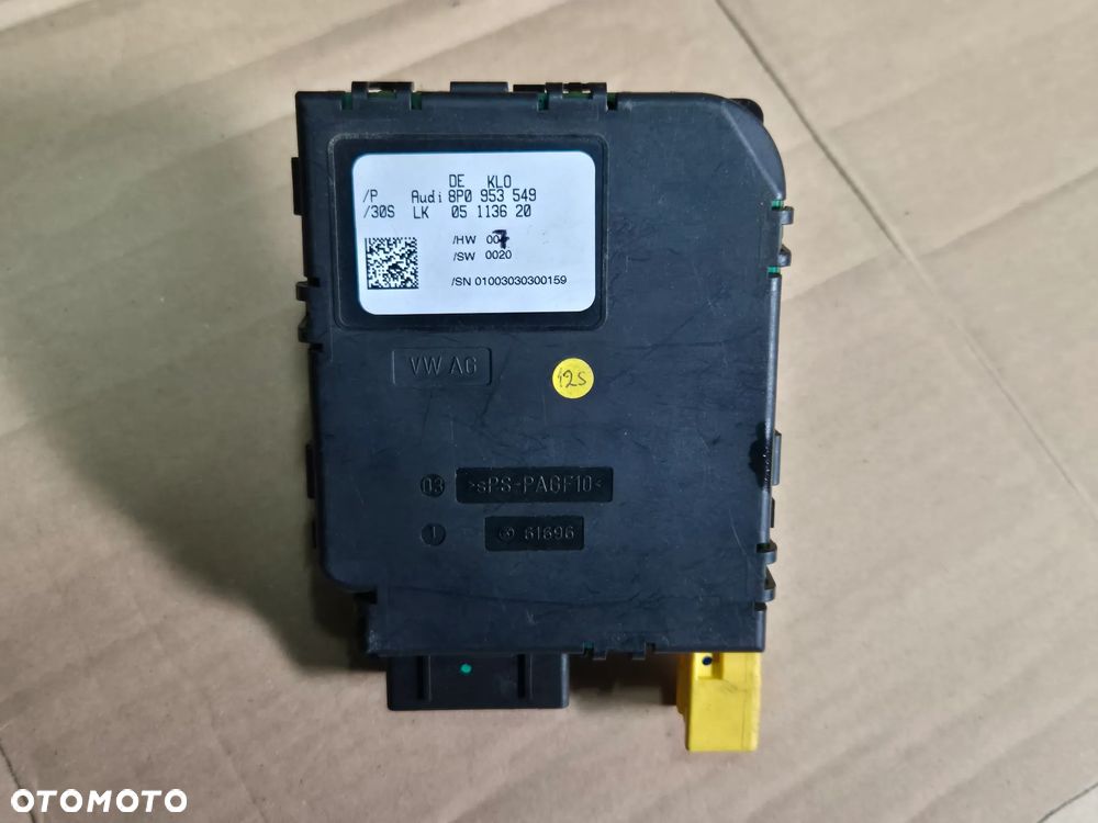AUDI A3 8P Moduł Czujnik Kąta Skrętu 8P0953549 WYSYŁKA !!!