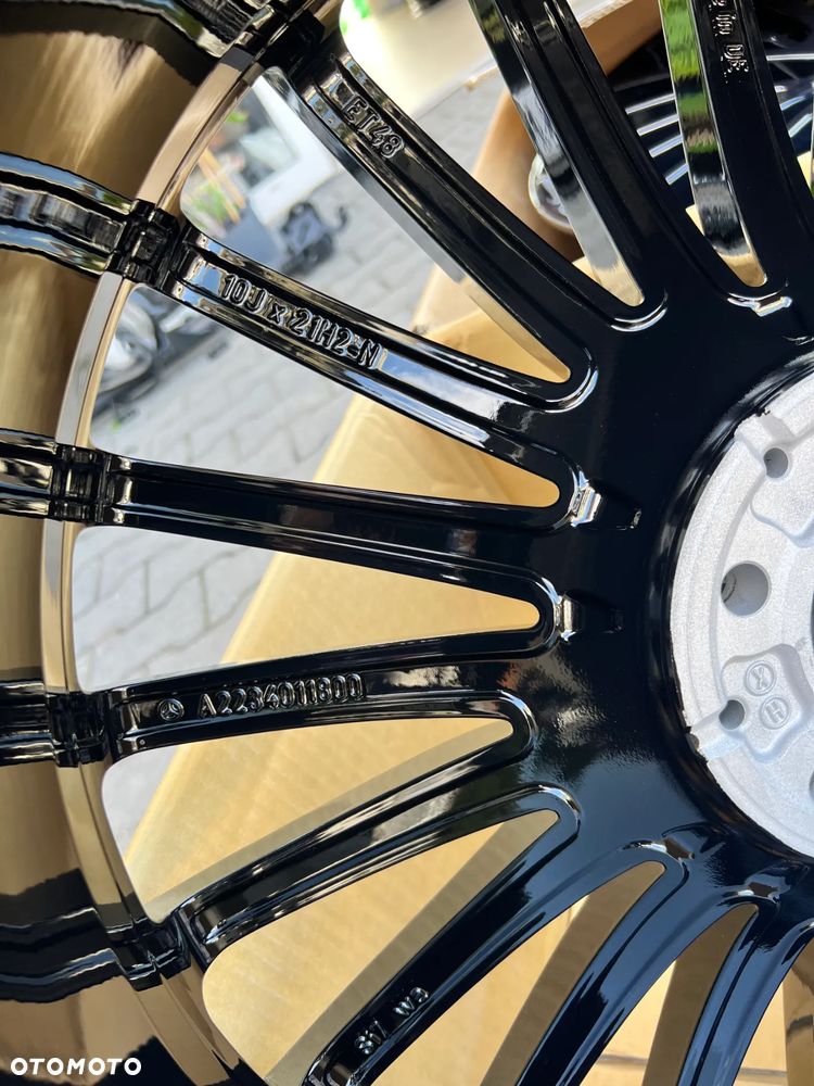 Oryginalne Black Piano W223 S klasa Przód/Tył 21"  AMG - 13