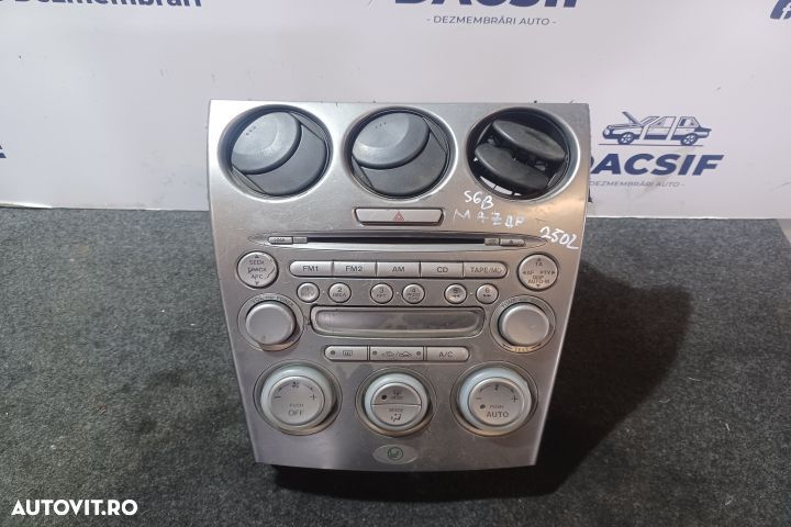 Radio cd Mazda 6 GG [2002 - 2005] Liftback 2.3 MT (166 hp) - 1
