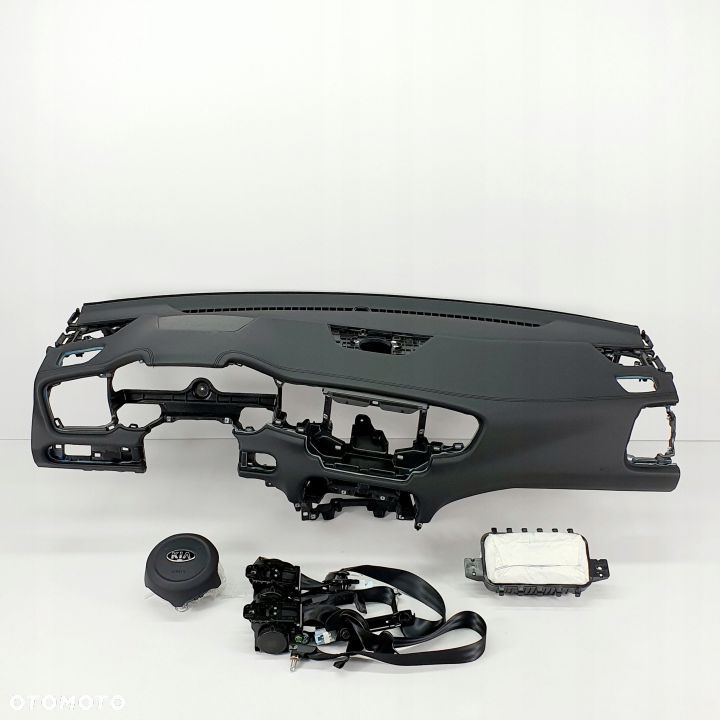 KIA CEED 3 III DESKA ROZDZIELCZA KONSOLA KOKPIT PULPIT PODUSZKI AIRBAG AIR BAG PASY KIT SET - 1