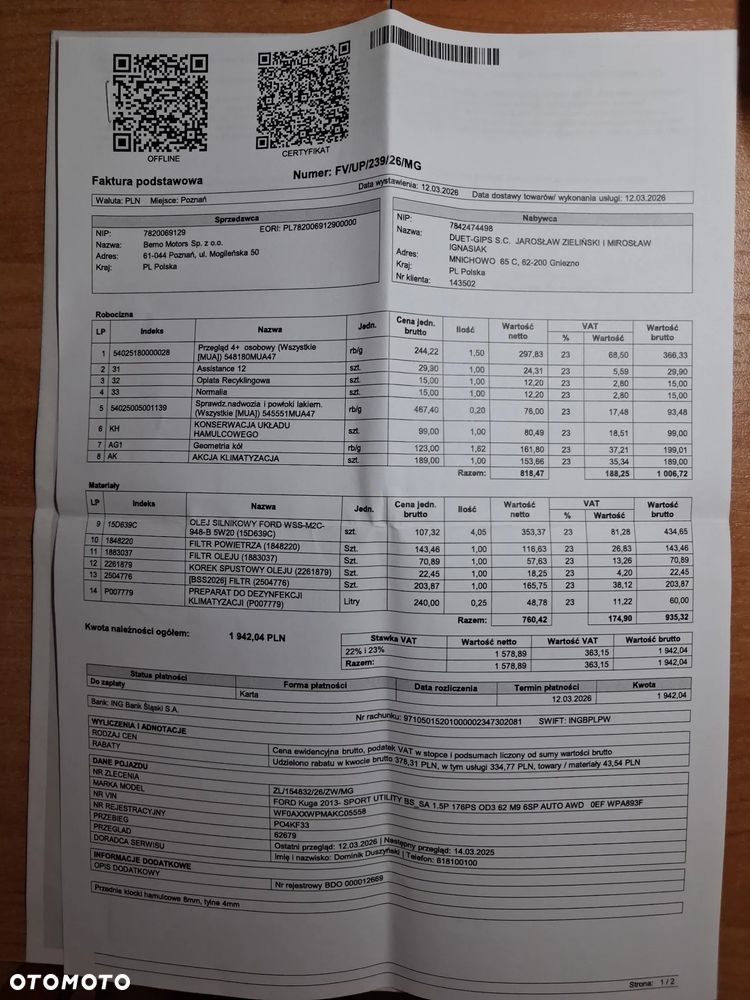 Ford Kuga 1.5 EcoBoost AWD ST-Line ASS - 20