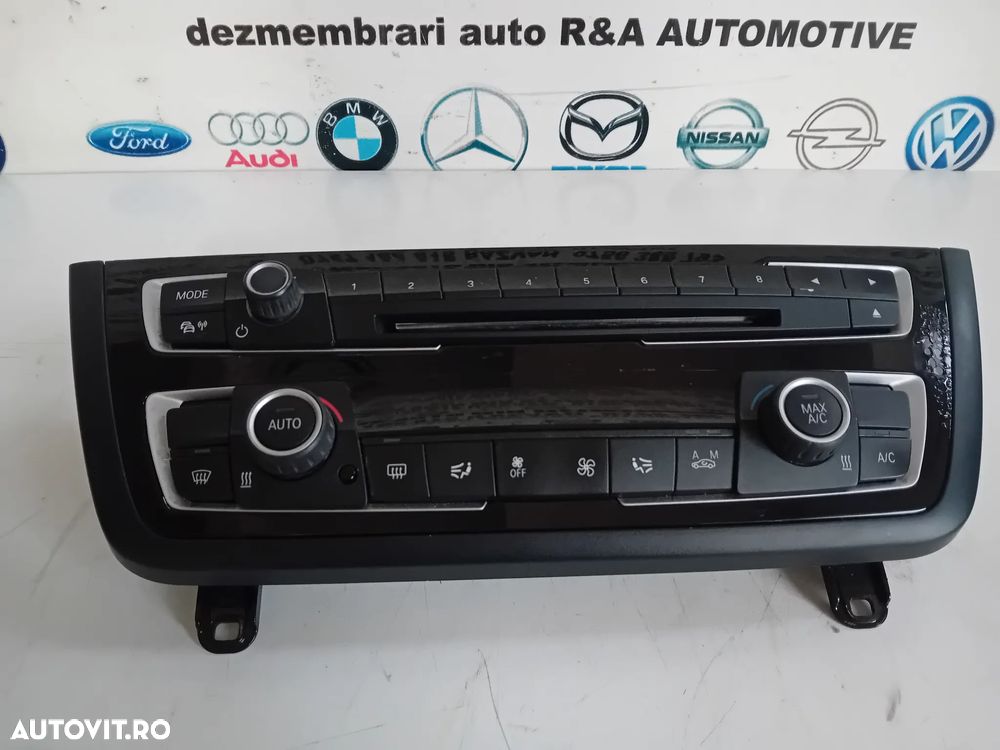 Panou Modul Comenzi Climatronic Bmw Seria 3/4 F30 F31 F32 F33 F36 Volan Stanga - 1