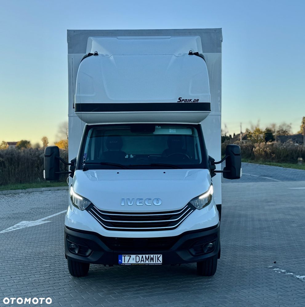 Iveco Daily 2023r Hi-Matic‼️70C18H‼️3.0 // Winda Dhollandia 1000KG // Plandeka 16 Palet 2x Firanka + Dach zsuwany ‼️Wysokość rampowa Full LED Tempomat Aktywny ACC Salon Polska 6.43mx2.45mx2.70m DMC7200KG Faktura Vat 23% - 12