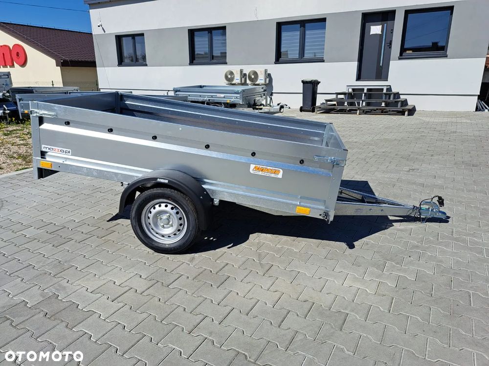 Neptun DOSTAWA Przyczepka 236x129x45cm DMC750kg SPAWANA RAMA, Resor 4-piórowy z amortyzatorem, WYSOKA BURTA - 6