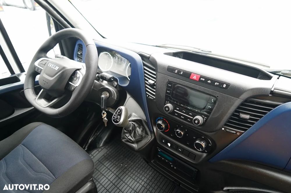 Iveco DAILY 70-180 / BASCULATOR SPATE 2.8 M / MTA: 7.0 T / BLOCARE PUNȚI / DUBLU / HI-MATIC - 28