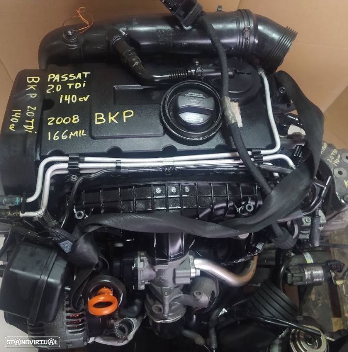 Motor vw passat 2.0TDI 140cv BKP caixa manual 6 KDN - 1