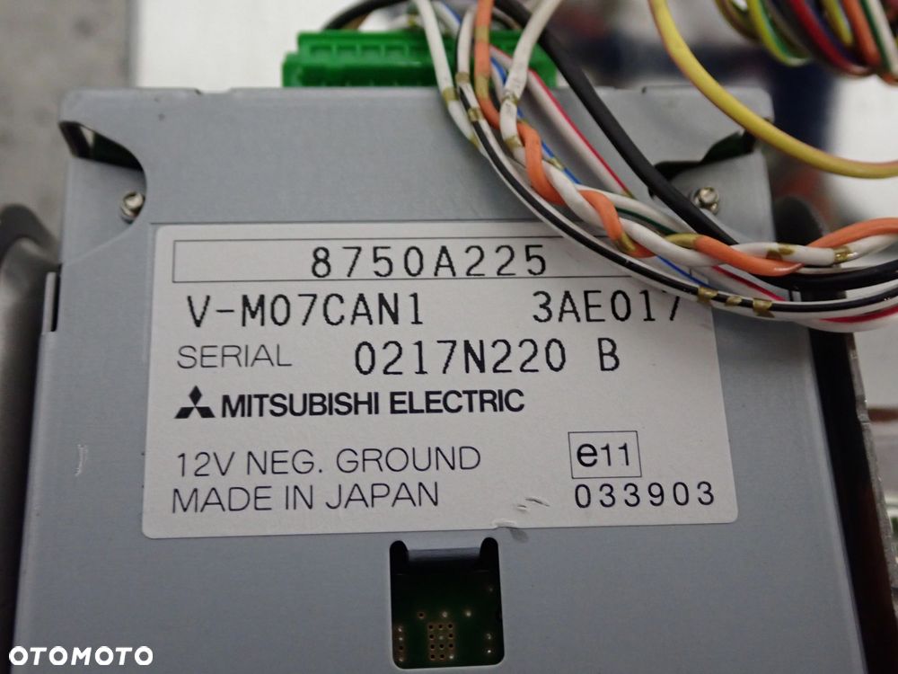 MITSUBISHI OUTLANDER II 07-12 RADIO NAWIGACJA EKRAN - 10