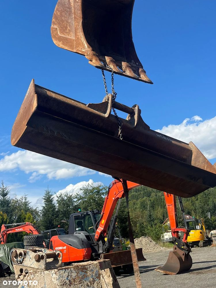 Łyżka skarpowa do koparki szerokość 216cm i fi80mm SCOTT Oryginał. - 9