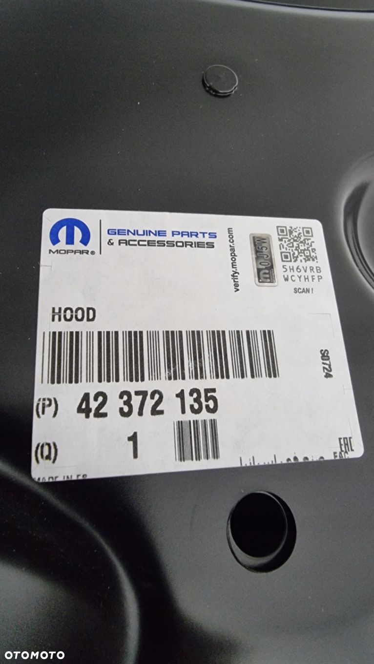 OPEL MOKKA MASKA PRZÓD PRZEDNIA ORYGINAŁ NOWA 42372135 - 7
