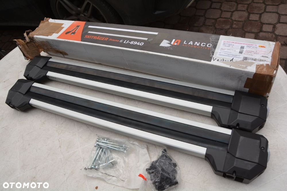 Uchwyt na 6 Pan nart LANCO Alu klucz NOWY - 2