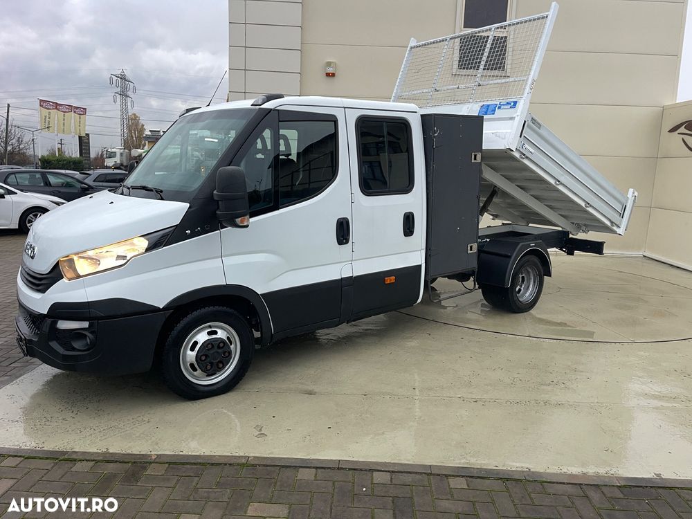 Iveco Daily Doka 35C14 7LOCURI  PUNTE DUBLA  BASCULABIL - 8