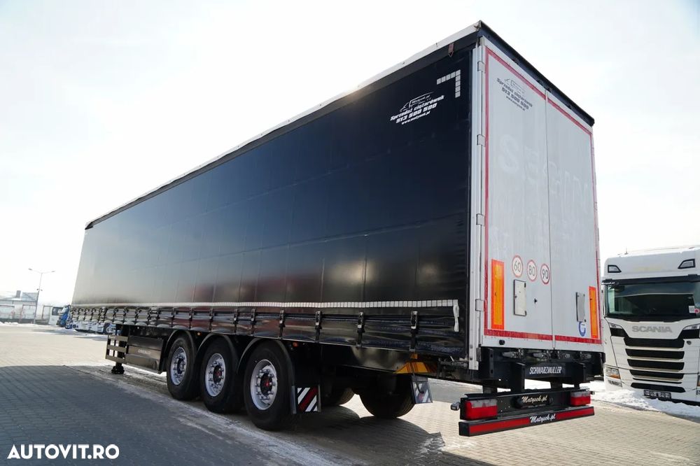 Schwarzmuller CORTINĂ / STANDARD / COȘ PENTRU PALEȚI / AXE SAF / - 5