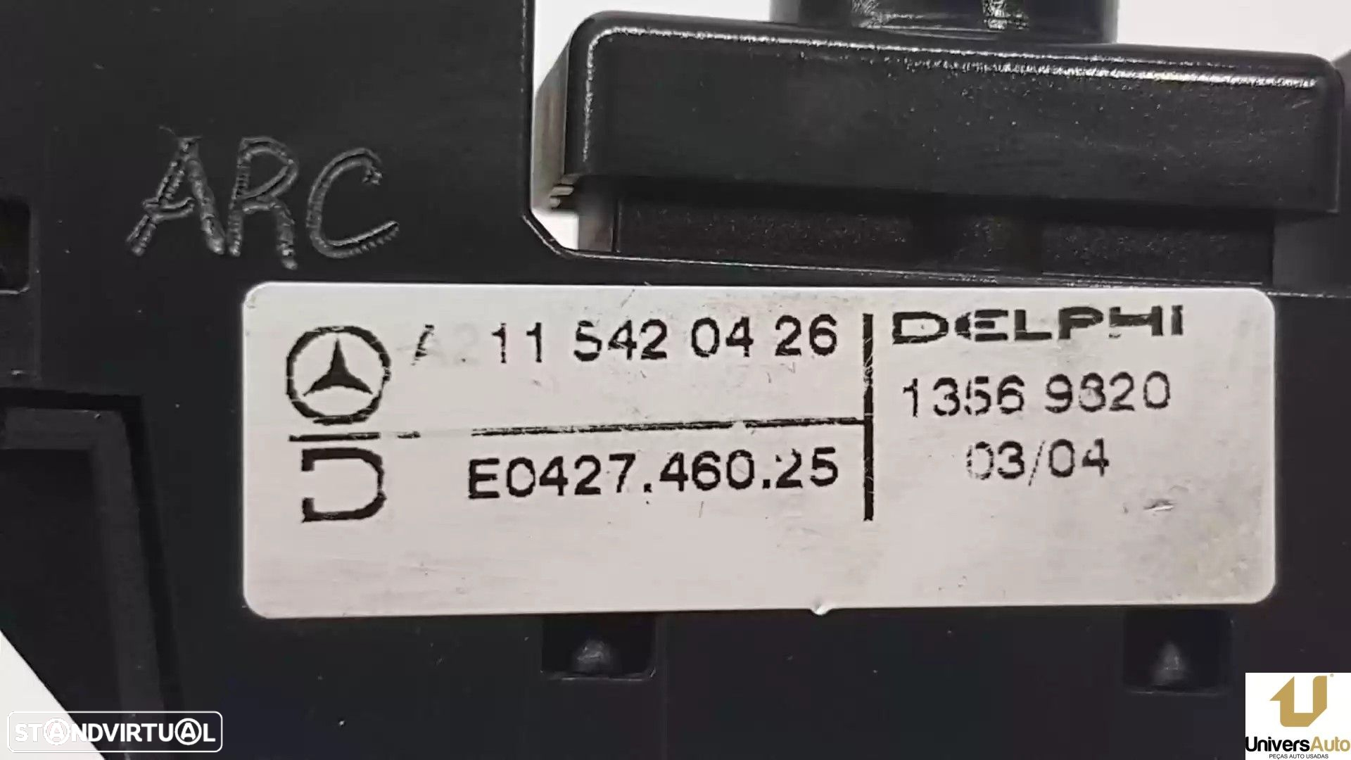 SELECTOR MARCHAS MERCEDES-BENZ CLASSE E 2006 -A2115420426 - 4