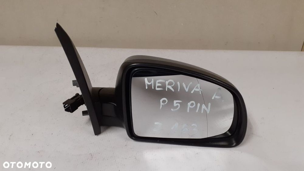LUSTERKO ELEKTRYCZNE PRAWE OPEL MERIVA A 5PIN  Z163 - 2
