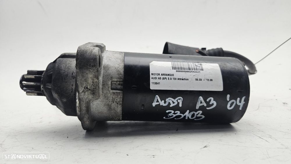 MOTOR DE ARRANQUE AUDI A3 8P1 - 1