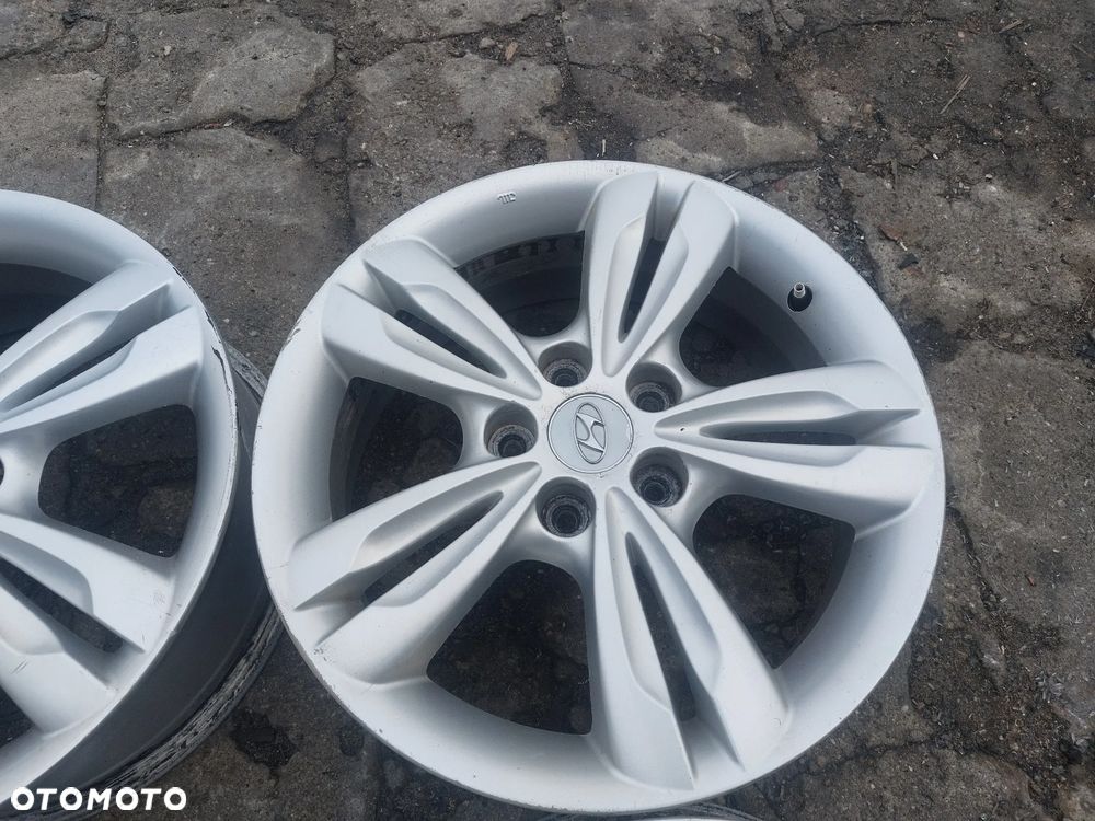 HYUNDAI IX35 FELGI ALUMINIOWE R17 6.5J RT48 5X114.3 OE 52910-2Y200 PROSTE! - 3