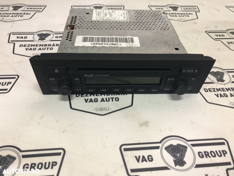 Radio CD Audi A3 8P - 8P0035186C (8P0 035 186 C) - 1