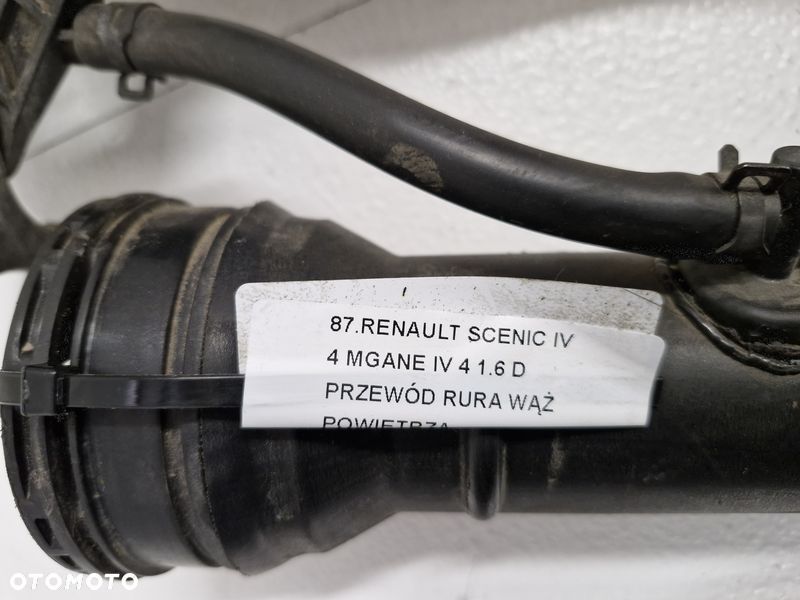 RENAULT MEGANE SCENIC 4 IV 1.6 DCI PRZEWÓD POWIETRZA WĄŻ RURA 144602744R - 5