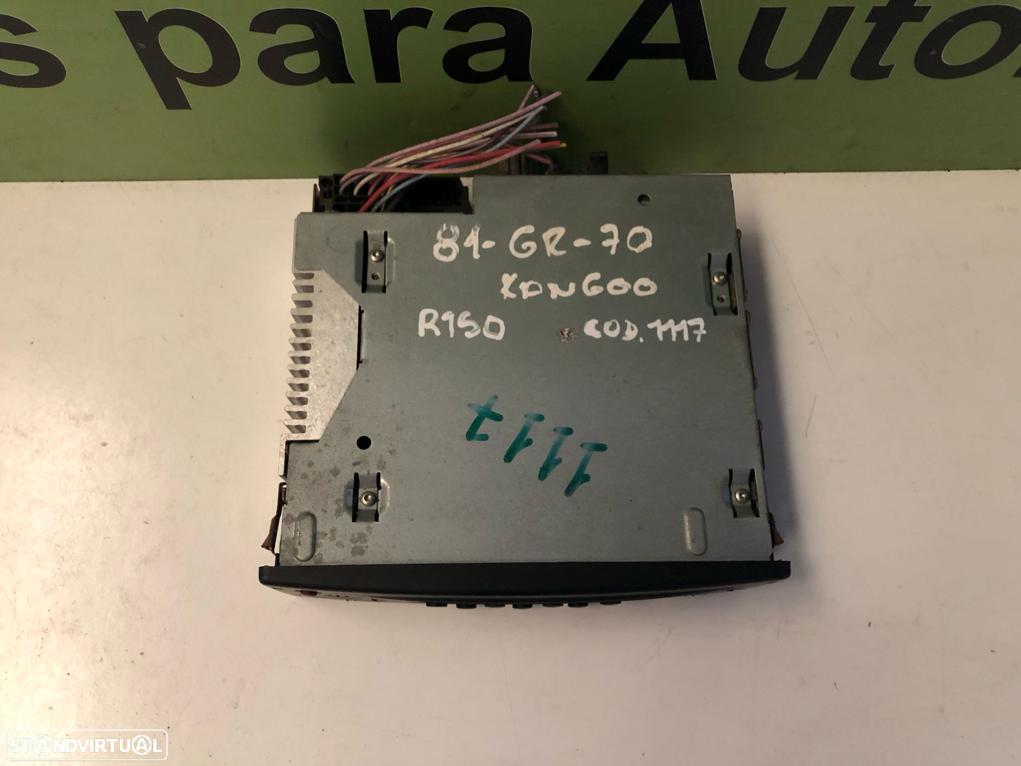 RENAULT KANGOO AUTO RÁDIO CDS - R150 - 2
