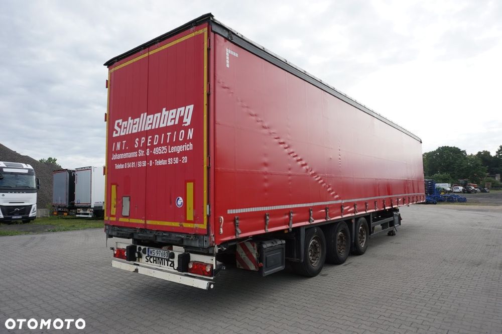 Schmitz Cargobull FIRANA OŚ PODNOSZONA ROZSUWANE SŁUPKI BDE * 2012 * - 5