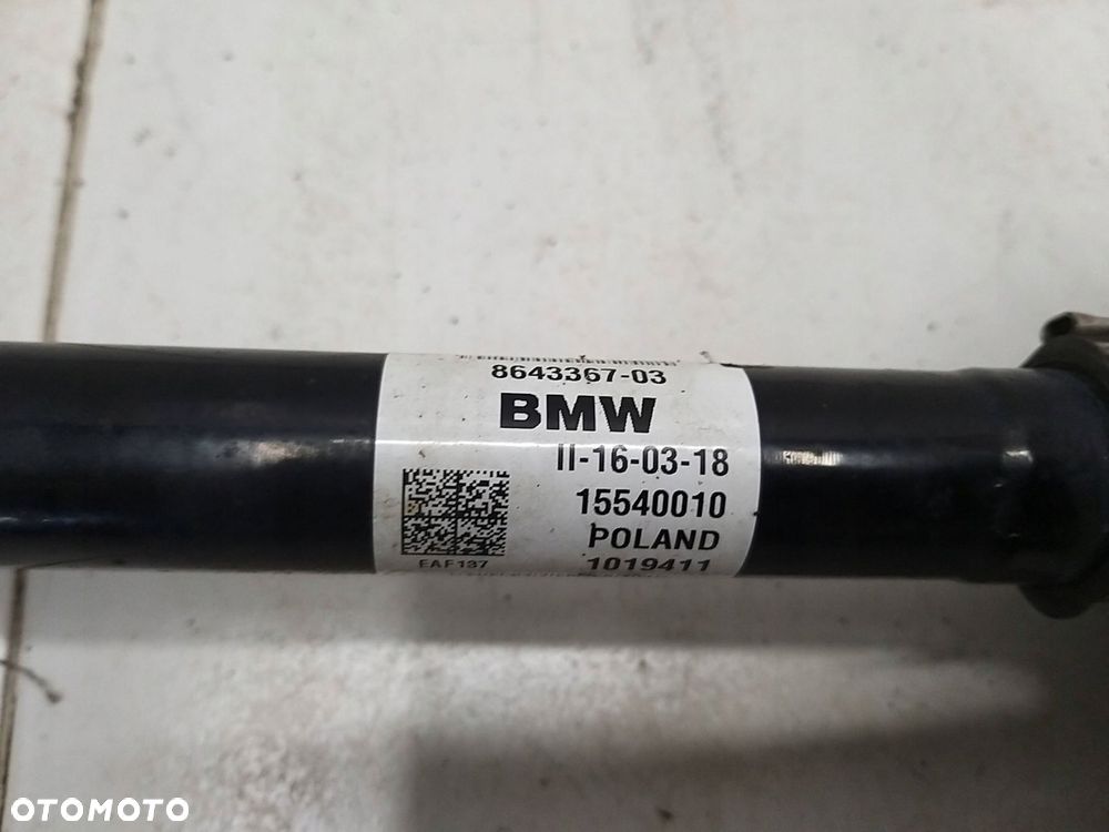 bmw x2 f39 x1 f48 półoś lewa przód przednia 2,0d manual 8643367 - 2