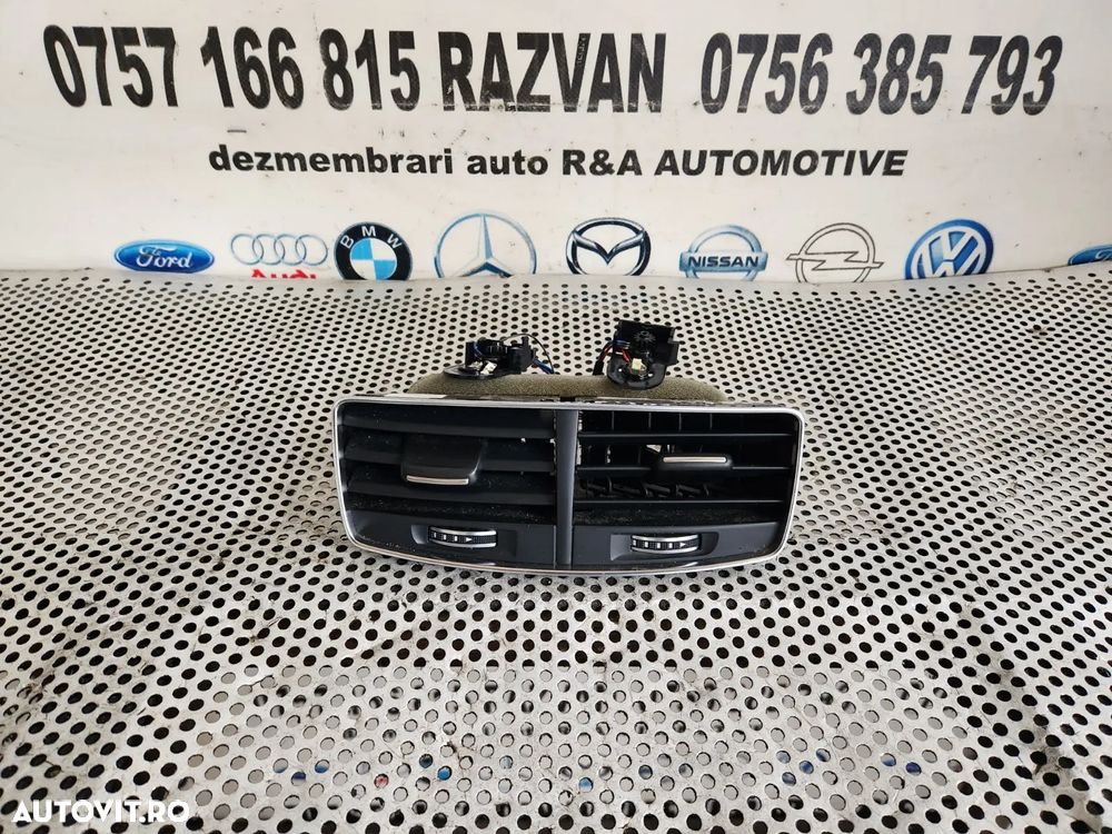 Grile Grila Aerisire Ventilatie Spate Cotiera Audi A8 4H D4 An 2010-2011-2012-2013-2014-2015-2016-2 - 1