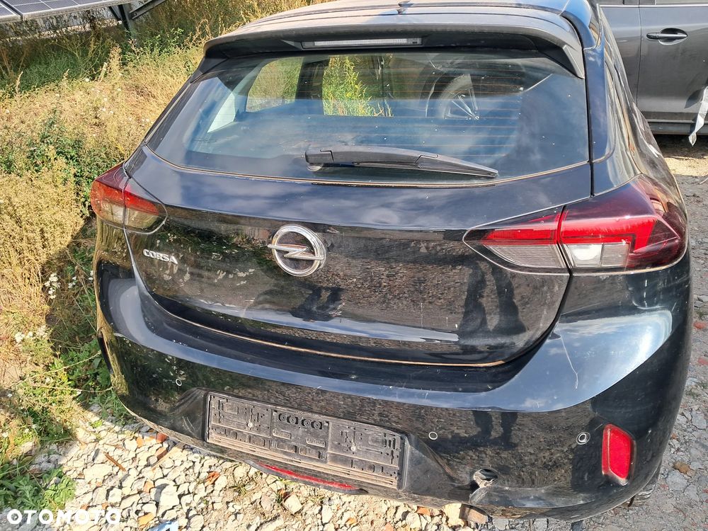 CZARNA / GRANATOWA KLAPA BAGAŻNIKA OPEL CORSA F